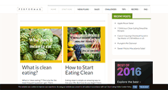 Desktop Screenshot of cleaneatingonline.com